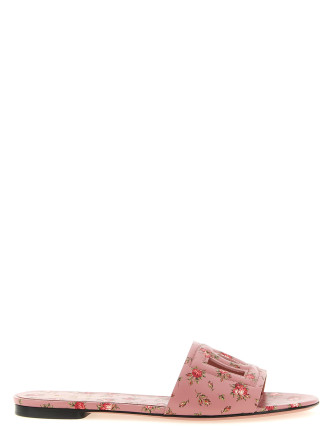 Шлепанцы DOLCE & GABBANA Leather slides