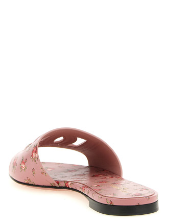 Шлепанцы DOLCE & GABBANA Leather slides (CQ0436AZ046HF5XJ) #