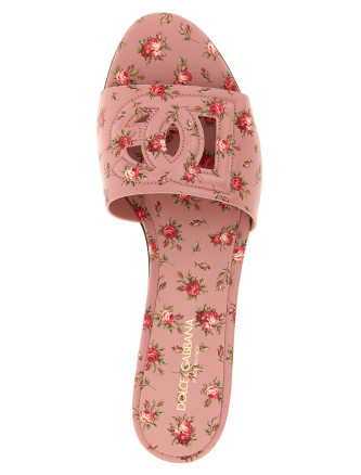 Шлепанцы DOLCE & GABBANA Leather slides (CQ0436AZ046HF5XJ) #
