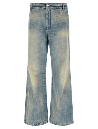 Джинсы AMIRI 'Checkered Repair Bootcut'