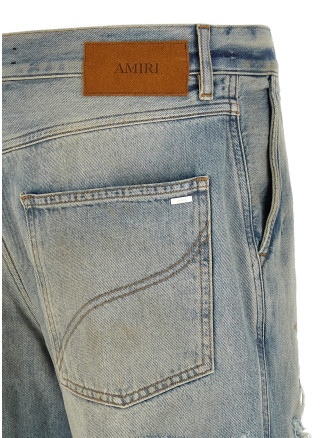 Джинсы AMIRI 'Checkered Repair Bootcut' (AMBMJE1098921) #