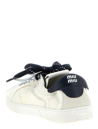 Кроссовки MIU Deco calf sneakers (5E532EF0052KJF0BJO) #