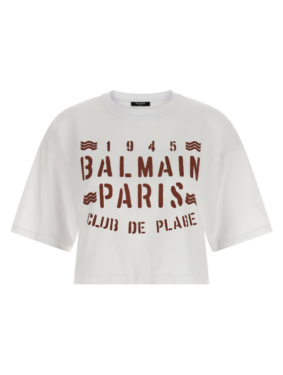 Футболка BALMAIN 'Plage' (GF0EE145BD55GYA) #1