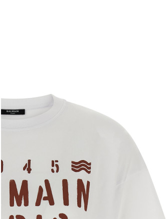 Футболка BALMAIN 'Plage' (GF0EE145BD55GYA) #