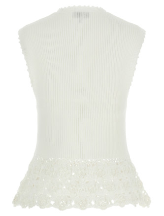 Жилет GANNI 'Cotton Crochet' (A1070251135) #