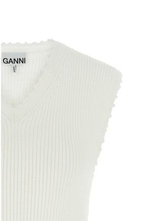 Жилет GANNI 'Cotton Crochet' (A1070251135) #
