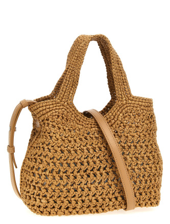 Сумка-тоут TOD'S Small raffia shopping bag (XBWEBLF0100RGM478Y) #