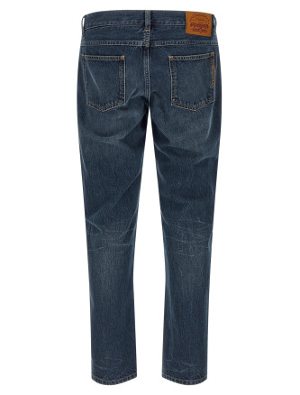 Джинсы DOLCE & GABBANA Logo embroidery jeans (GYJCCZG8OK9S9001) #