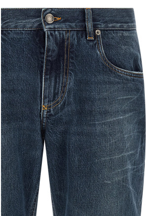 Джинсы DOLCE & GABBANA Logo embroidery jeans (GYJCCZG8OK9S9001) #