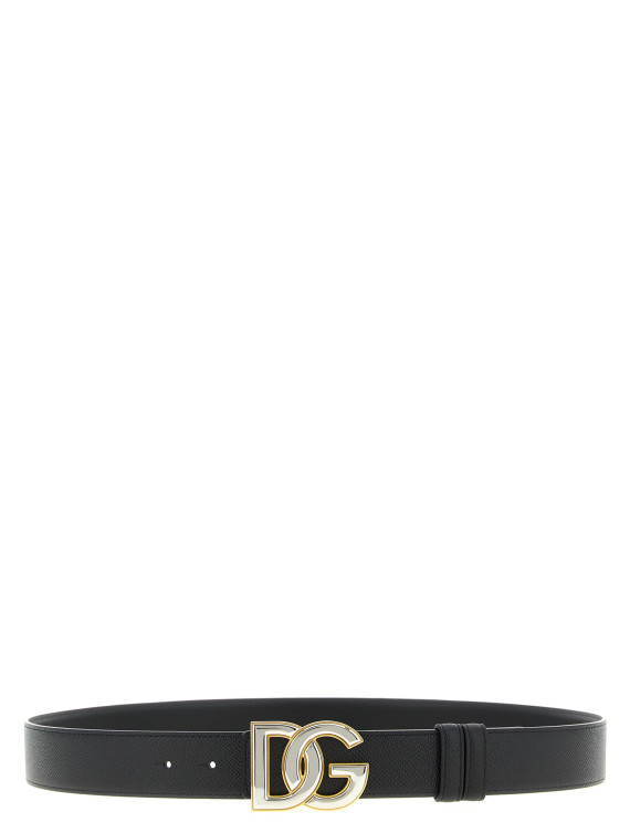 Ремень DOLCE & GABBANA Reversible ‘DG’ cross belt (BC4941AG6518B956) #1