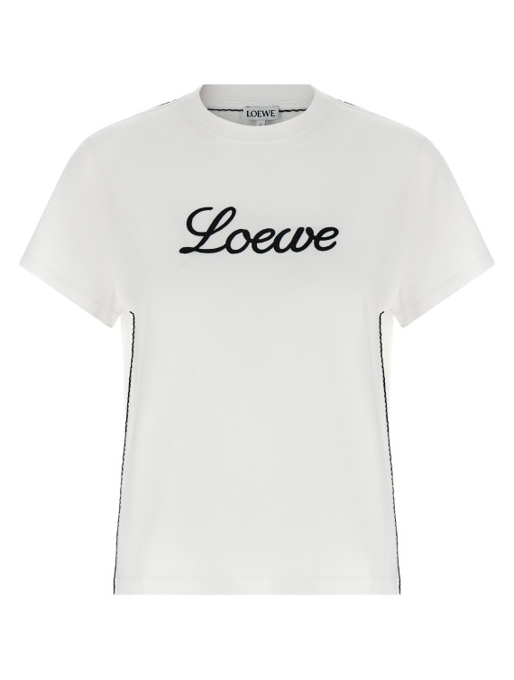 Футболка LOEWE Logo embroidery t-shirt (S359Y22XAC2100) #1