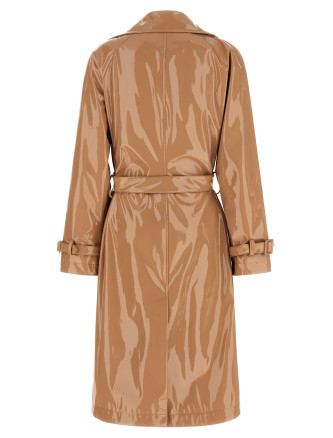 Пальто, тренч DOLCE & GABBANA Vinyl trench coat (F0W3WTFUSW7M0179) #