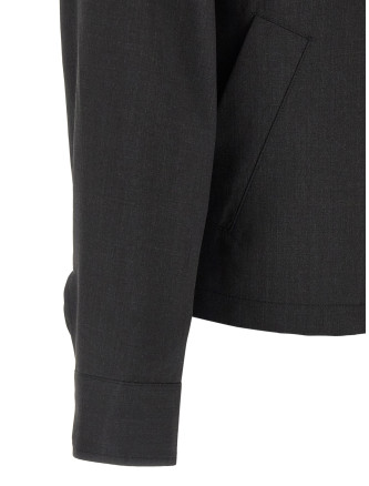 'Postal' jacket (M126025ANTHRACITEWOOL) #