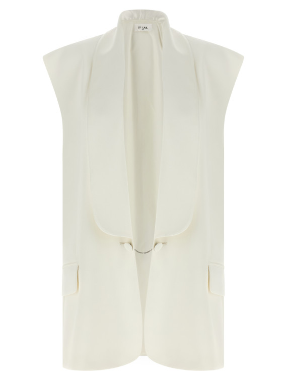 Жилет DI.LA3 PARI' Tuxedo vest (G021AVORIO) #1