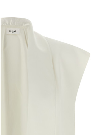 Жилет DI.LA3 PARI' Tuxedo vest (G021AVORIO) #