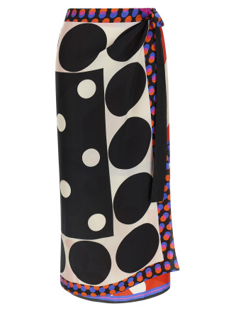 Миди DRIES VAN NOTEN 'Scarfy'