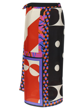 Миди DRIES VAN NOTEN 'Scarfy' (2610108463060975) #