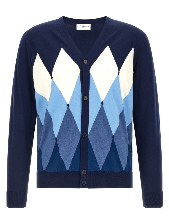 Свитер, кардиган BALLANTYNE Cardigan Argyle (B2K00114CA893535) #1