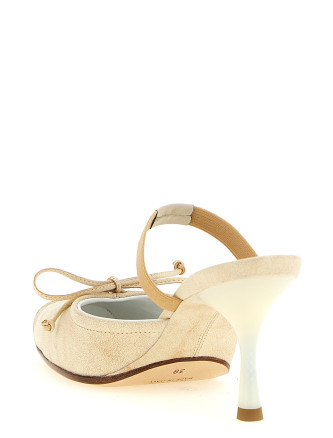 Высокие каблуки MM6 MAISON MARGIELA Square toe mules (S66WX0075P7706HB496) #