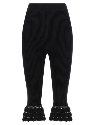 Брюки GANNI 'Cotton Crochet'