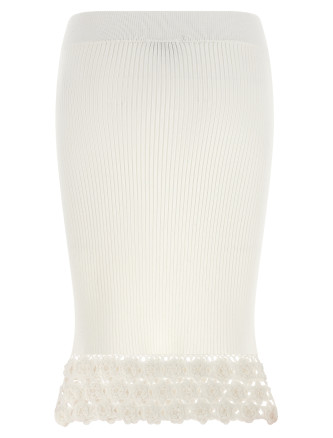 'Cotton Crochet' skirt (A1090204135) #