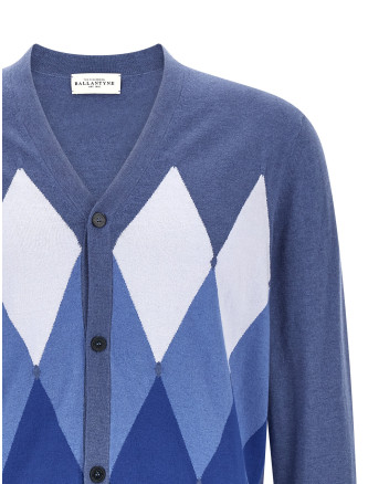 Свитер, кардиган BALLANTYNE Cardigan Argyle (B2K00114CA893534) #