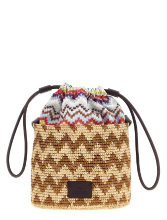 Иық сөмкесі MISSONI Zig zag bucket bag