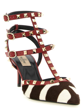 Каблуки средней высоты VALENTINO GARAVANI 'Rockstud' (W0S0375SWC0A8) #