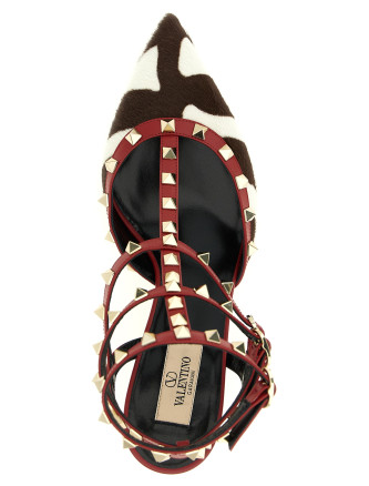 Каблуки средней высоты VALENTINO GARAVANI 'Rockstud' (W0S0375SWC0A8) #