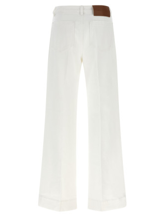 'Alina' jeans (1226DJE007252LRWASHEDWHITE) #
