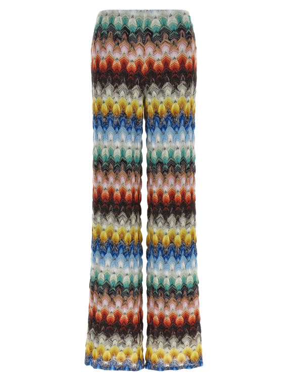 Брюки MISSONI Lamé viscose pants (DS26SI0ZBR015JSMSNV) #1