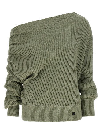 Свитер, кардиган BALMAIN Draped sweater