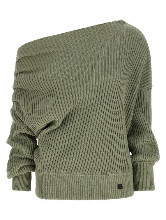Свитер, кардиган BALMAIN Draped sweater (GF0KK065KJ727EU) #1