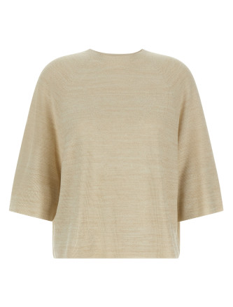 Свитер, кардиган FABIANA FILIPPI Lamé thread sweater