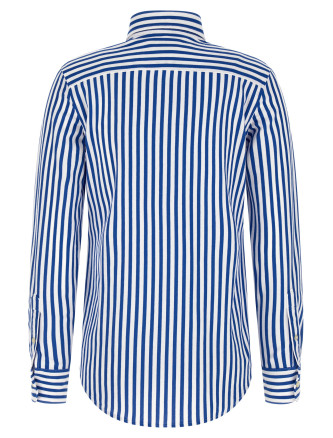 Рубашка, блузка POLO RALPH LAUREN Oxford knit striped shirt (211910131500) #