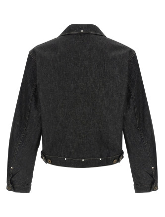 Джинсовая куртка LEMAIRE 'Trucker' (OW1234LD1061BK965) #