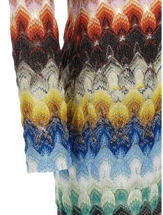 Свитер, кардиган MISSONI Lamé lace cardigan (DS26SM0SBR015JSMSNV) #
