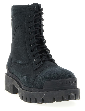 Военные ботинки BALENCIAGA 'Combat Strike' (845015W2H111000) #