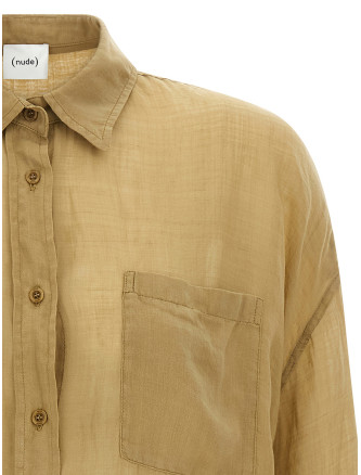 Рубашка, блузка NUDE Linen blend shirt (1103E26426513) #