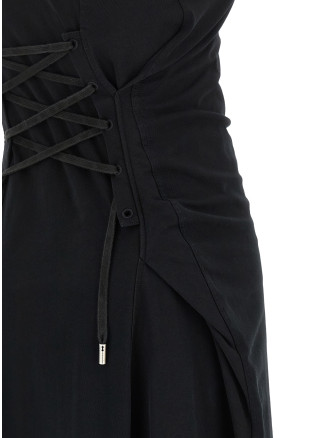 Макси MCQUEEN Corset dress (863591QLAEZ1000) #