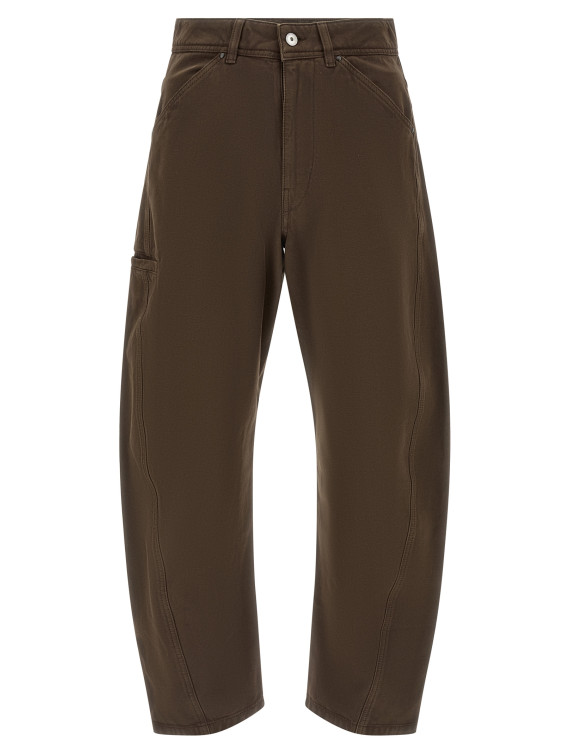 Брюки LEMAIRE 'Twisted workwear' (PA1102LD1068BR423) #1