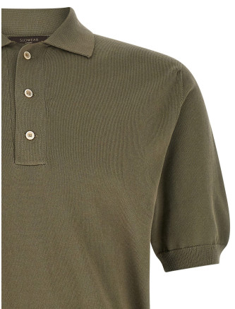 Поло ZANONE Cotton knit polo shirt (810332ZY318Z1678) #