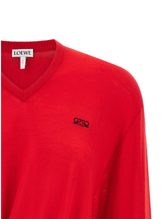 Свитер, кардиган LOEWE Asymmetrical cut sweater (S540Y14KHD7100) #