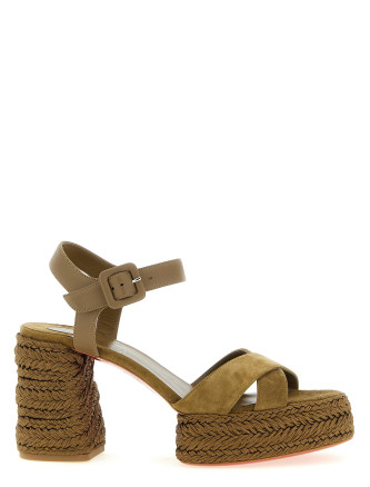 Босоножки на высоком каблуке CHRISTIAN LOUBOUTIN 'Calakala'