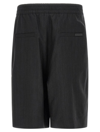 Бермуды, шорты FEAR OF GOD Pinstripe bermuda shorts (FG9M65655RVWSBLACKSTRIPED) #