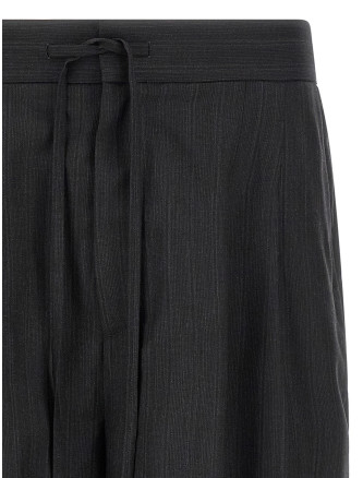 Бермуды, шорты FEAR OF GOD Pinstripe bermuda shorts (FG9M65655RVWSBLACKSTRIPED) #