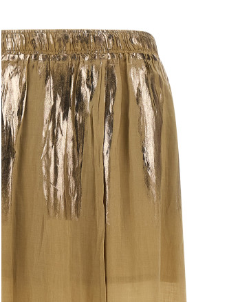 Мини NUDE Slit skirt (1103E26425513) #