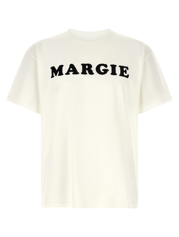 Футболка MM6 MAISON MARGIELA Arc print T-shirt (SH2GC0040M20108101) #1