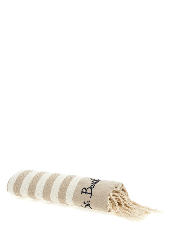 Пляж MC2 SAINT BARTH Logo embroidery beach towel (FOUTASNLIG11) #1