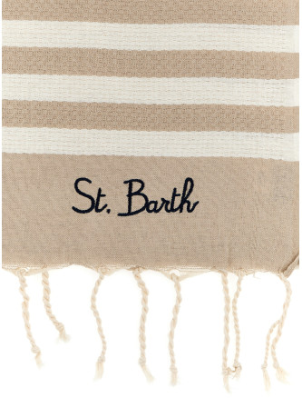 Пляж MC2 SAINT BARTH Logo embroidery beach towel (FOUTASNLIG11) #